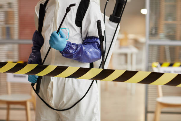 Professional Infectious Disease Decontamination technician working in Athens, OH